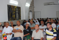 بالصور: حفل لتوديع حجاج مدينتي اللد والرملة في مكتب جمعية الهدى بمدينة الرملة